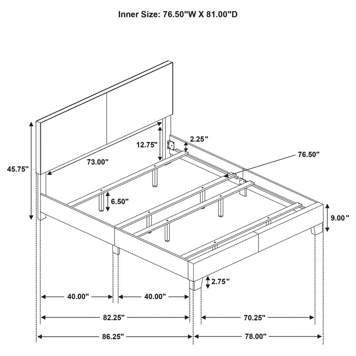 Dorian Panel Bed