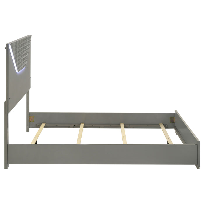 Ives Panel Bed with LED Lighting