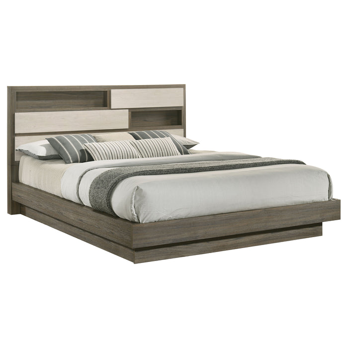 Fenwick Bookcase Platform Bed