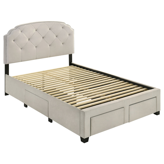 Marianna Panel Platform Storage Bed