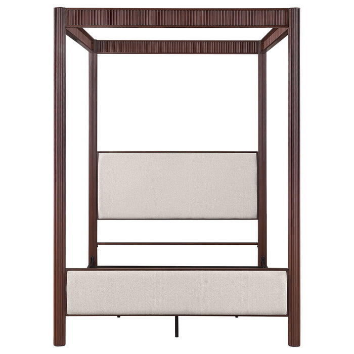 Zimmerlee Canopy Panel Bed