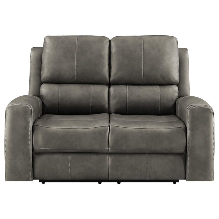 Brickston Triple Power Reclining Loveseat