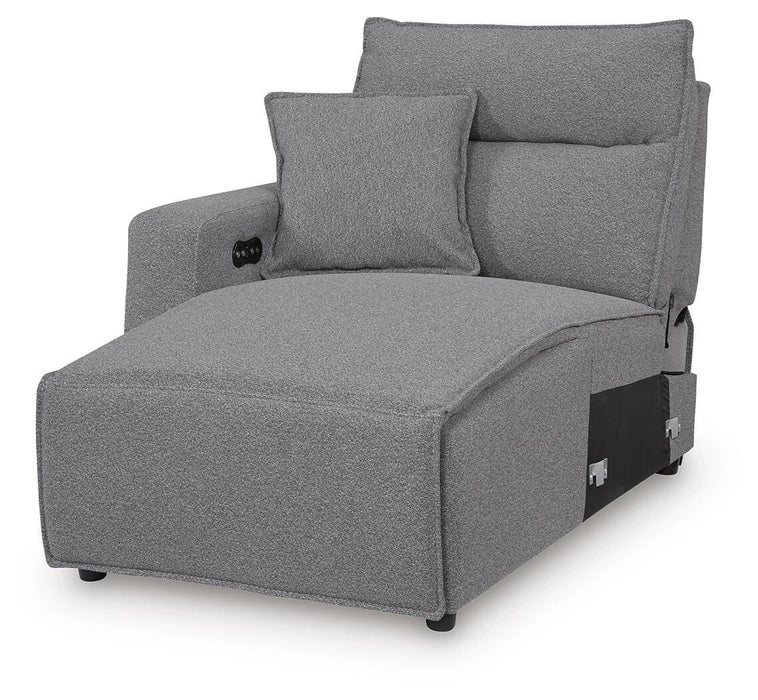 Modmax II Reclining Sectional with Double Chaise and Consoles