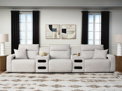 Modmax II Power Reclining Sectional with Audio Consoles
