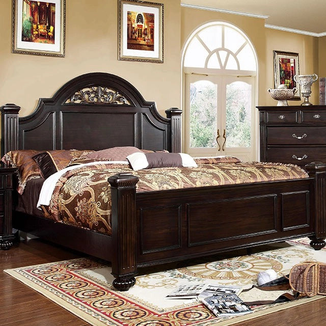 Syracuse Dark Walnut Bed
