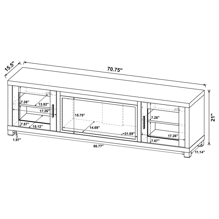 Havering TV Stand Fireplace Console