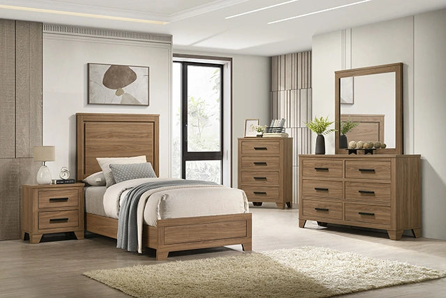 Panelli 4 Pc Bedroom Set