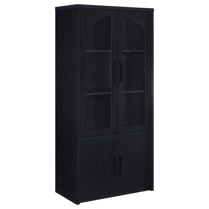 Riva Tall Display Cabinet with LED Lighting