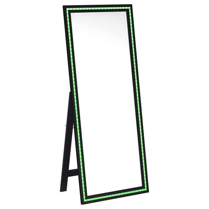 Windrose Standing Mirror with LED Lighting