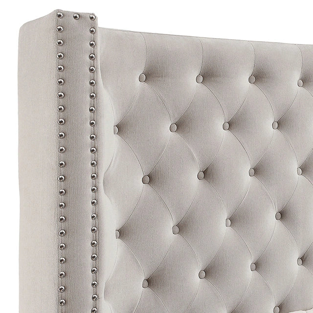 Rosabelle Bed Black, Grey, & Ivory