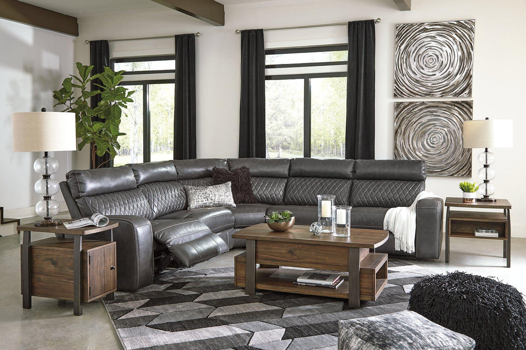 Samperstone Power Reclining Sectional