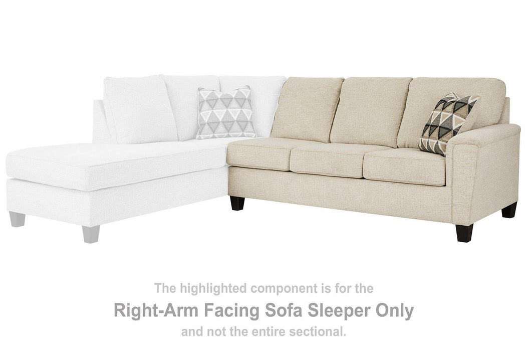 Abinger 2-Piece Sleeper Sectional with Chaise