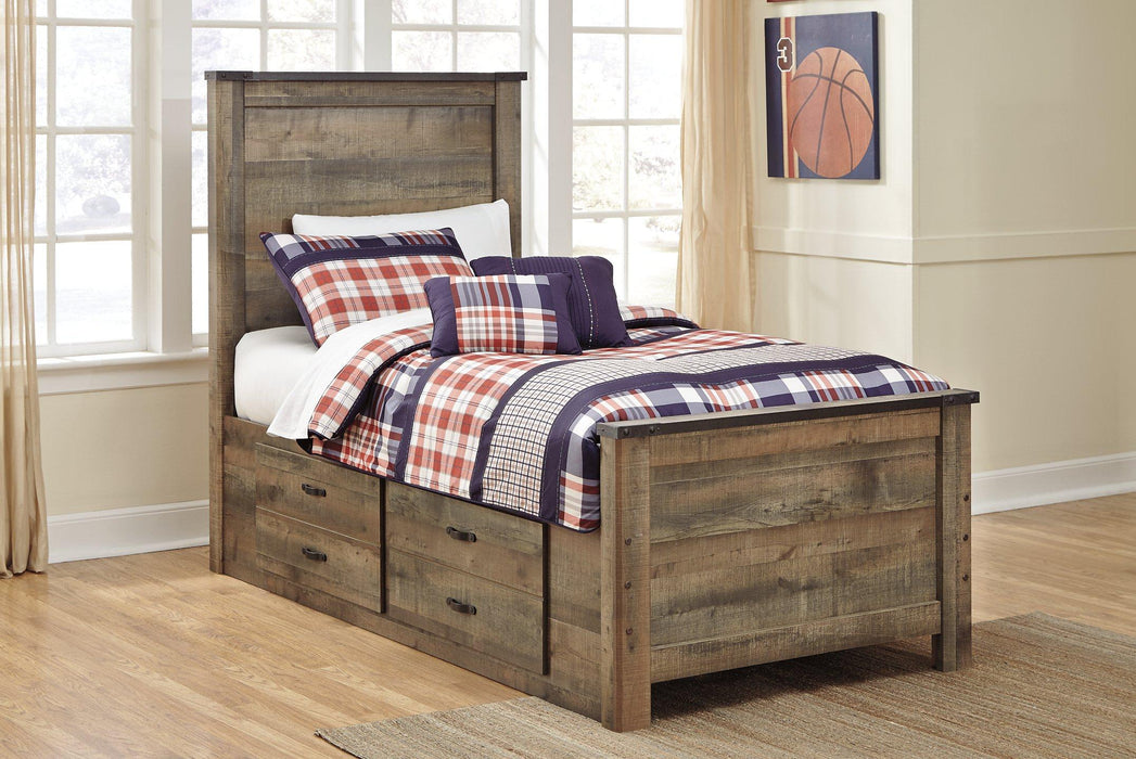 Trinell Youth Bed with 2 Storage Drawers