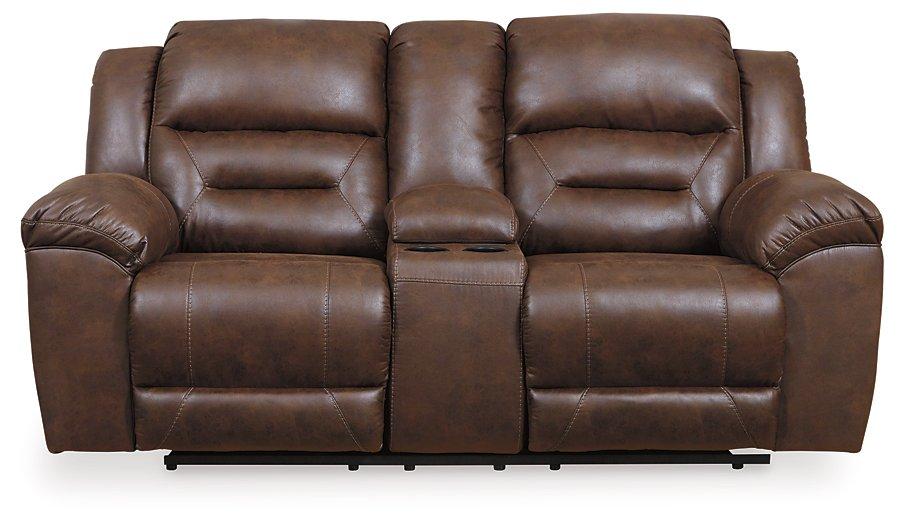 Stoneland Power Reclining Loveseat with Console image