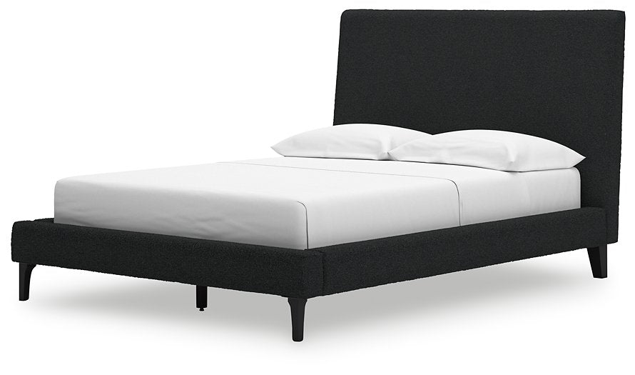 Cadmori Upholstered Bed with Roll Slats