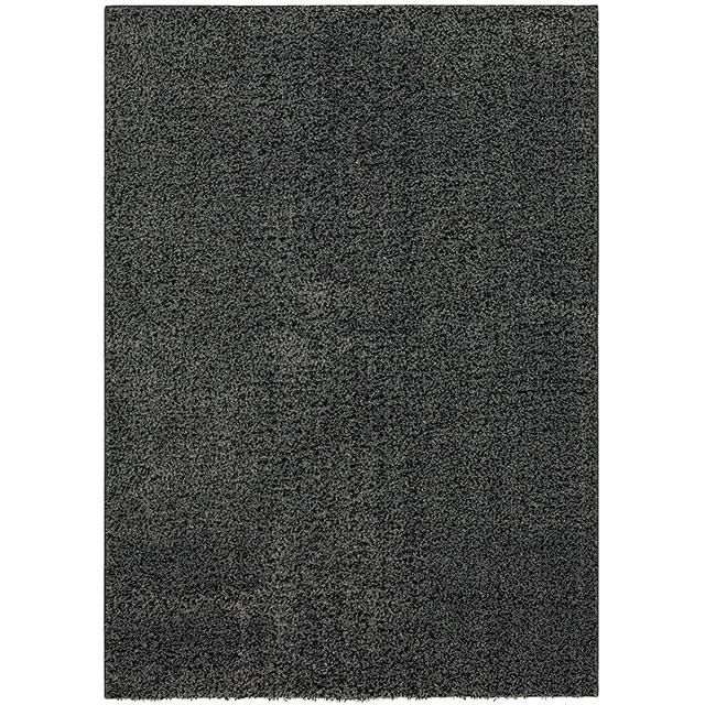 DUFUR 5' X 7' Area Rug, Dark Gray