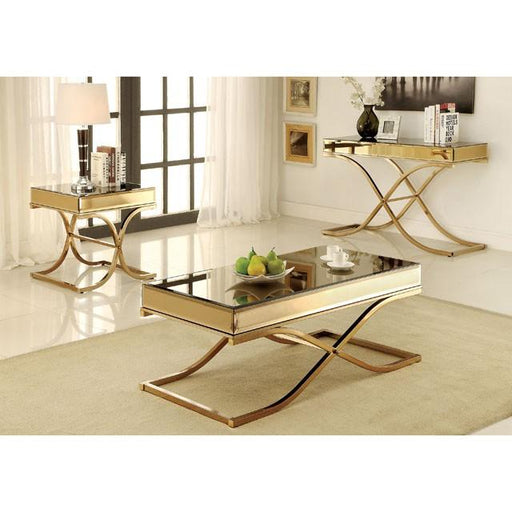 SUNDANCE Brass Sofa Table, Brass image