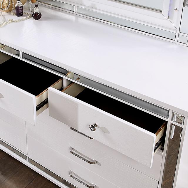 BRACHIUM Bed, White