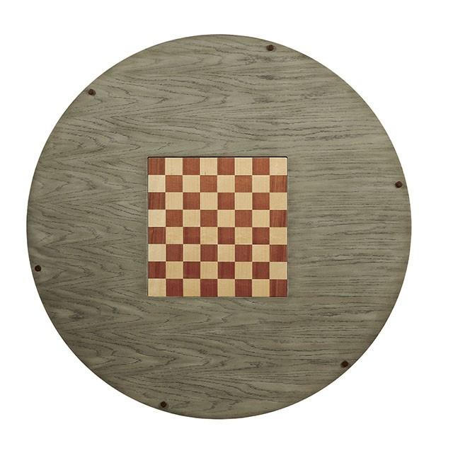 YELENA Gray Game Table