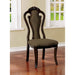 Rosalina Walnut/Beige Side Chair (2/CTN) image