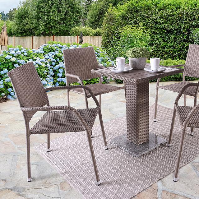 Aminta Patio Bistro Set (5PC)