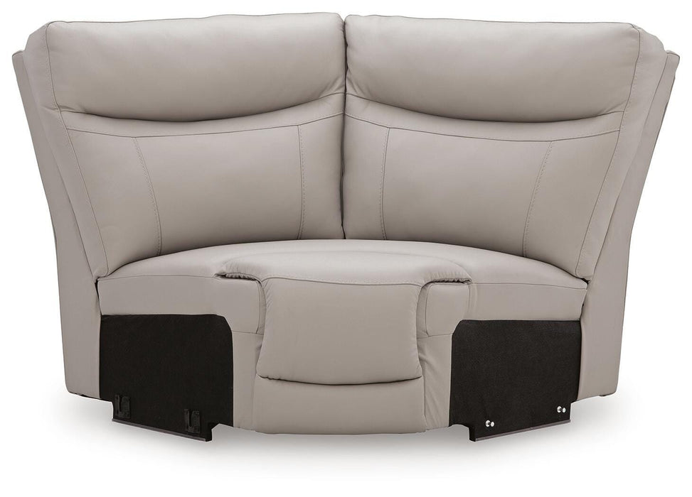 Gravier Power Reclining Sectional with Storage Console