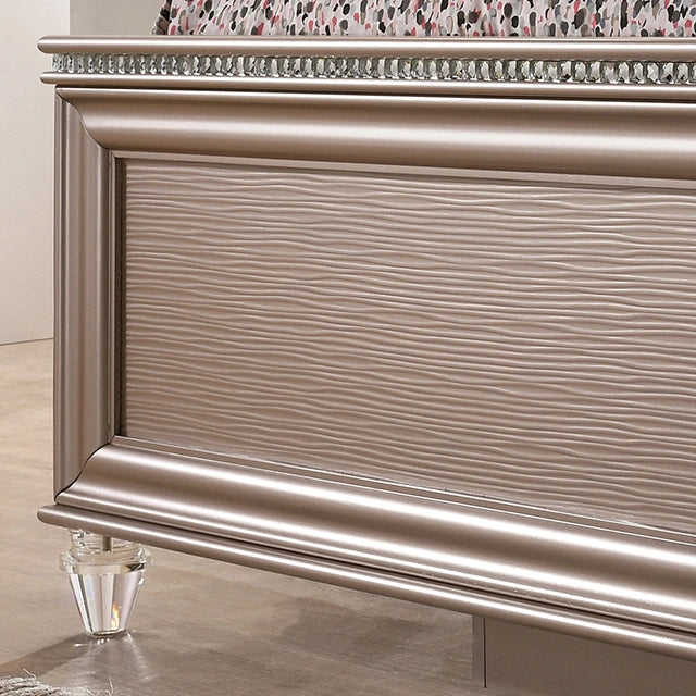 Allie Bed Beige & Pink
