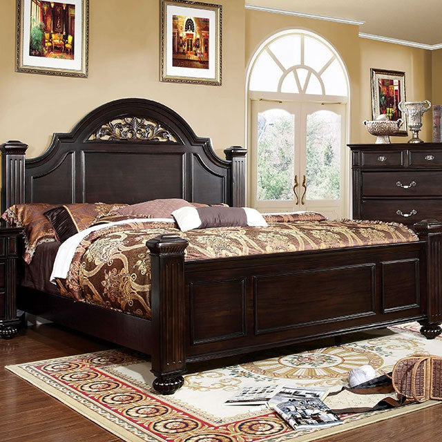 Syracuse Dark Walnut Bed
