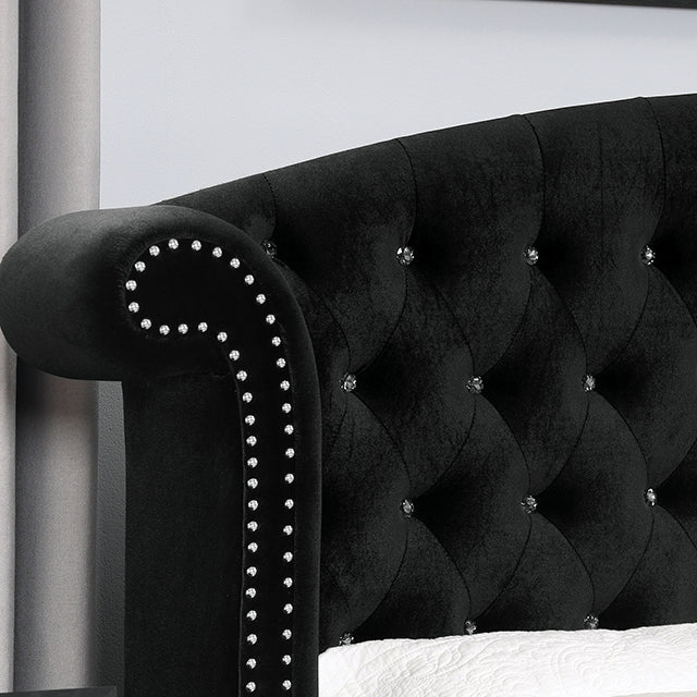 Zohar Bed Black & Pink