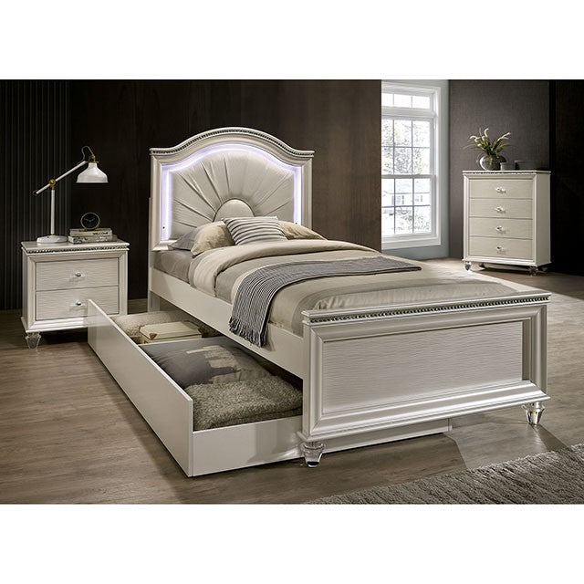 ALLIE Twin & Full Rose Gold Bed
