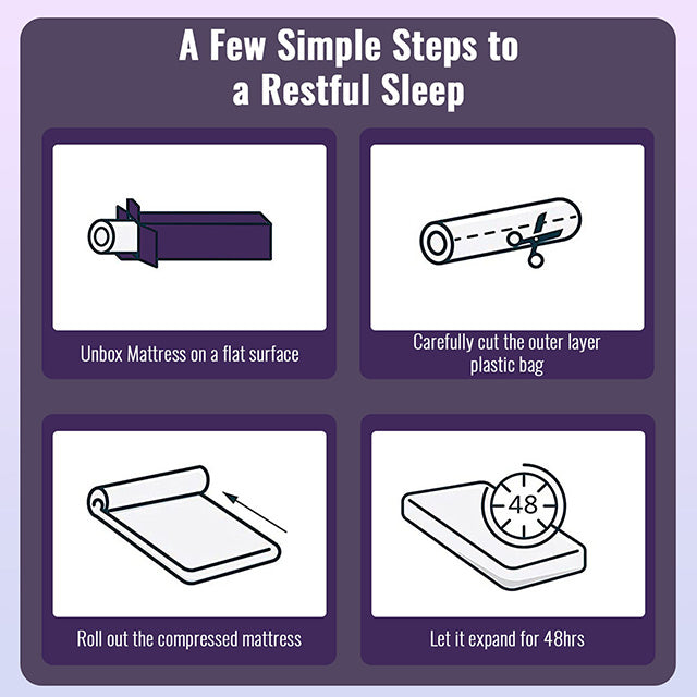 Nasturtium 10" Twin Bamboo Charcoal Infused Memory Foam