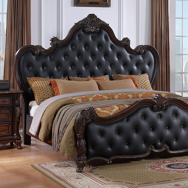 Ventresca 4 & 5 Piece Queen Bedroom Set White & Chrome