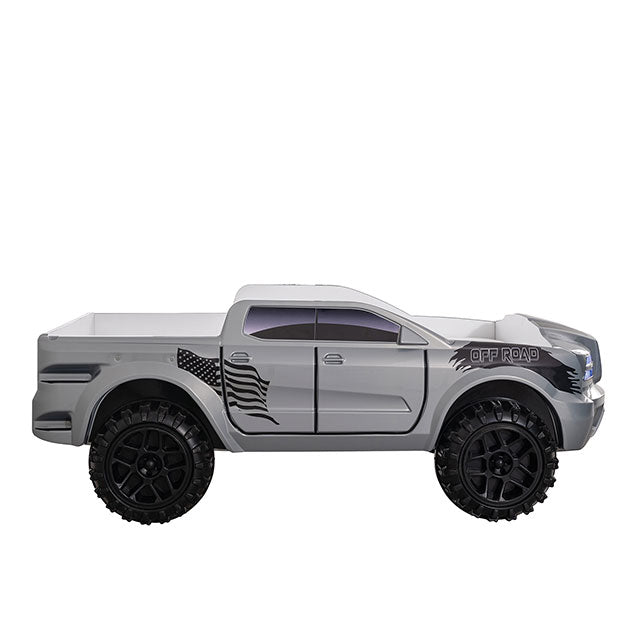 Roverton Bed Red & Grey