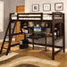 Dakota Ridge Espresso Twin Loft Bed w/ Workstation image