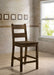 Kristen Ii Rustic Oak Counter Ht. Side Chair (2/CTN) image