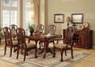 GEORGETOWN Antique Cherry Dining Table w/ Double Pedestals image