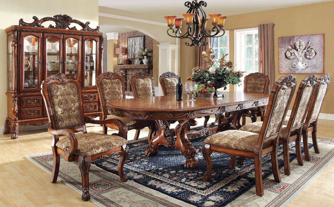Antique Dining Table And Chairs Premium Hand-Carved Wooden Dining