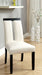 Luminar Black/White Side Chair (2/CTN) image