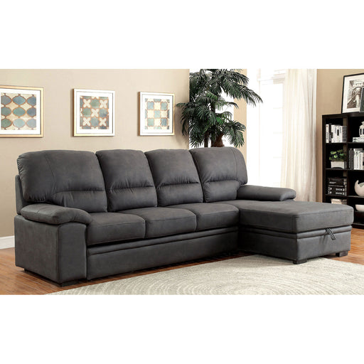 ALCESTER Graphite Sectional w/ Sleeper, Graphite image