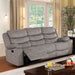 Castleford Light Gray Sofa w/ 2 Recliners image