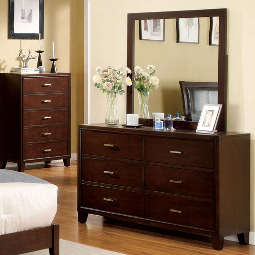 Gerico II Brown Cherry Dresser image