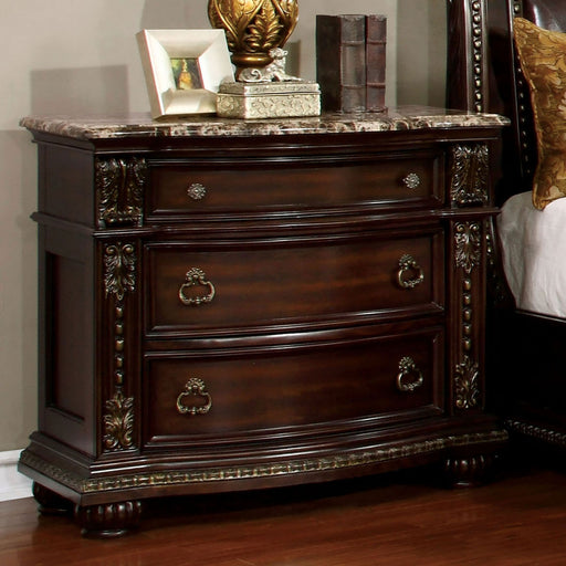 Fromberg Brown Cherry Night Stand image