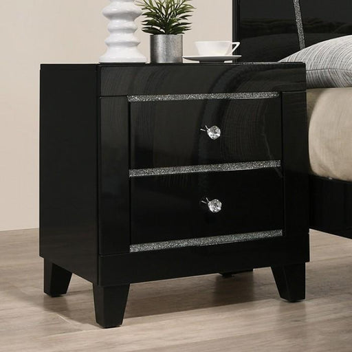 MAGDEBURG Night Stand, Black image